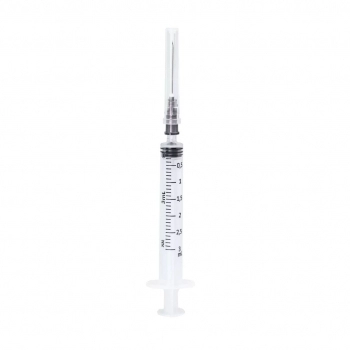 SERINGA DESCARTÁVEL 3ML COM AGULHA 0,7 X 25 LUER LOCK - SR